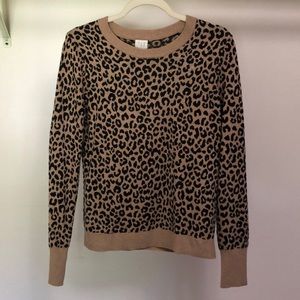 Leopard Print Sweater